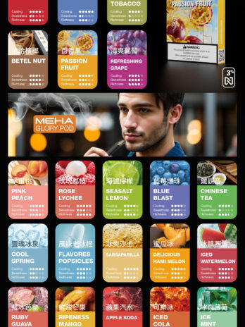 【MEHA魅嗨】一代煙彈 3顆/盒 2.0ml 3%尼古丁鹽 陶瓷芯防漏 通用RELX/SP2S/哩亞/LANA 現貨秒發