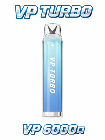 VP TURBO 發光棒 6000口一次性電子煙 10ml大煙油 950mAh快充 Type-C快充 Mesh網狀霧化 多種口味 台灣現貨