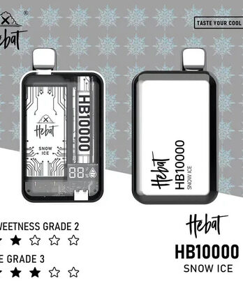 【喜貝 Hebat】10000口拋棄式電子煙 LED顯示屏 可充電 多口味選擇 台灣現貨速發
