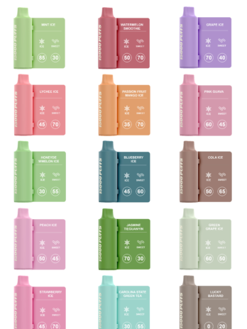 【買5顆煙彈送主機】泰坦TITAN 15000口拋棄式電子煙 可充電 雙Mesh芯+MAX高功率爆發 冰爽水果系列 現貨秒發