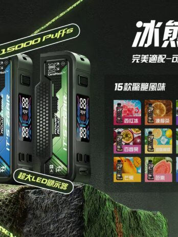 【加購100送主機】Zgar 冰熊卡帶主機&煙彈 15000口可調功率拋棄式 – 700mAh Type-C快充 11-18W輸出 磁吸換彈防漏 15ml煙油 LED顯示 多口味任選 台灣現貨