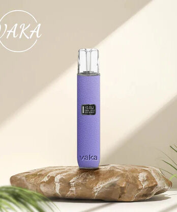 【VAKA】奢華皮革一代主機 義大利真皮 380mAh快充 LED顯示 通用RELX/SP2S/ILIA/LANA 現貨秒發