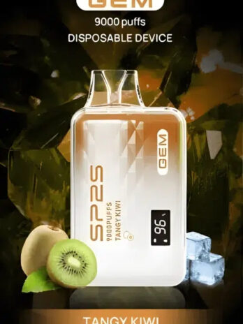 【SP2S GEM】思博瑞9000口拋棄式電子煙 智能顯示屏 600mah可充電 巨量煙油 水晶外殼 現貨秒發