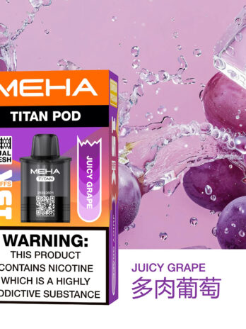 【買三顆送主機】MEHA TITAN15000口專用煙彈 15ml 頂級大油倉 霧化性能怪獸 Mesh 芯純淨霧化體驗 每一口都鮮活飽滿 台灣現貨秒發
