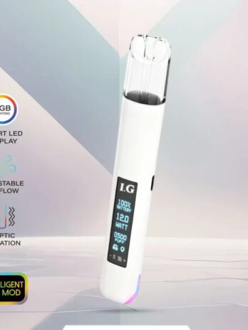I.G Smart Vape Bar 一代主機 RGB 七彩呼吸燈條 智慧晶片控溫 Type-C 閃充不間斷 一代通用規格 質感金屬機身 台灣現貨秒發