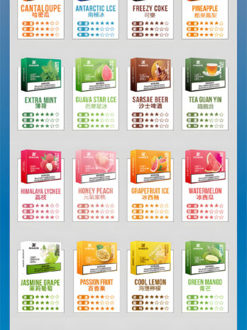 【買5盒送主機】XIAOKE 梟客 五代通用煙彈 3顆入 2ml巨量裝爆汁口感 3% 尼古丁鹽感順滑爆擊 正品保證・現貨秒發